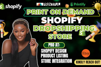 build shopify store design etsy shopify print on demand shopify website seo