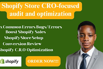 improve your shopify stores conversion rate with a detailed review and audit