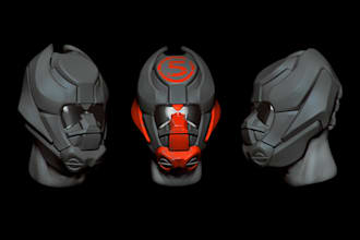 sculpt 3d mask 3d helmet cosplay mask, 3d power rangers helmet for 3d printing