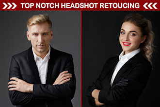 change clothes and naturally retouch your business headshot photos