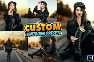 create custom lightroom presets packs for photography
