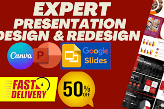 do expert powerpoint presentation redesign for maximum impact