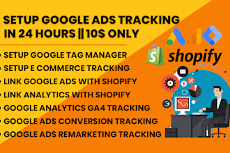 do shopify ecommerce google ads analytics ga4 tracking in 24 hrs