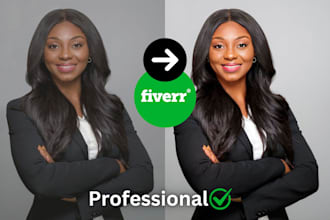do photo editing, headshot, portrait photo retouching