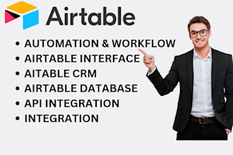 design professional airtable databases airtable  formular automations