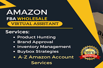 be your amazon fba wholesale virtual assistant