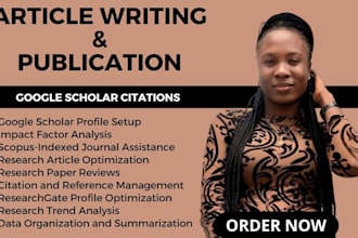 do google scholar citations peer reviewed journal research article publication