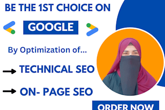 do technical and on page SEO optimization for wordpress shopify