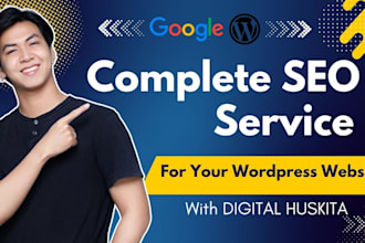 complete SEO specialist for your wordpress website boost your rankings traffic