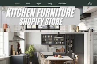 design kitchen furniture shopify store cabinet website cookware store website