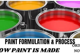 develop a paint formulation, polymer, color products and chemical products