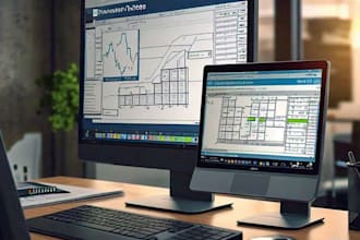 prepare construction project plan gantt chart using primavera p6 and ms project