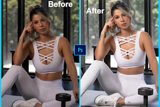 wedding photo retouch model retouching and any photo editing