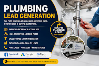 generate exclusive plumbing leads with facebook and google ads