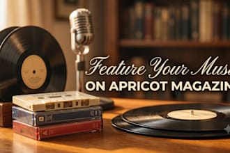 feature your music on a well known music blog