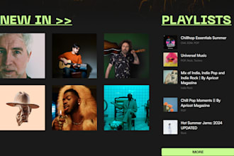 feature your music on a well known music blog