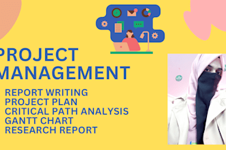 create professional project management documents and reports