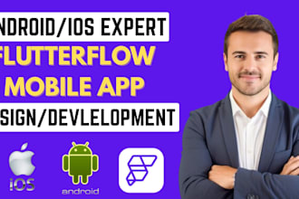 design attractive flutterflow app, flutter flow, flutter mobile app development