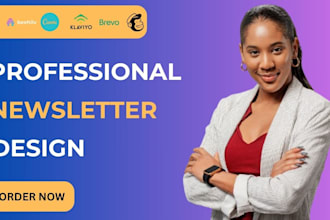 design editable beehiiv  canva  newsletter design klaviyo brevo email template