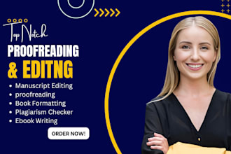 do book proofreading, editing, rephrasing, and formatting