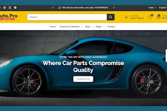 design car part shopify store automobile store store auto part, automobile store