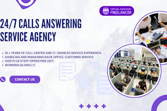 provide inbound call support and telephone answering service