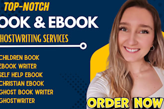 be your ebook ghostwriter, fiction ghostwriter, ghost book writer, ghostwriter