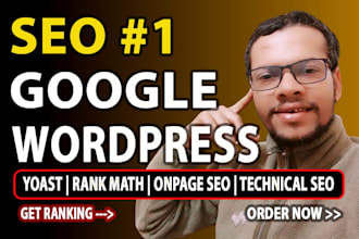 do wordpress website on page SEO service by rank math pro and yoast premium