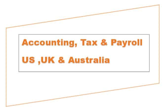 us accounting, US tax, US payroll, bookkeeping