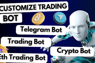 develop custom bots for telegram, manychat, discord, and trading platforms