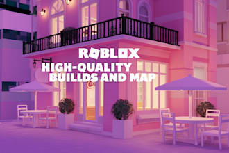 build amazing maps and builds in your roblox studio for your roblox game