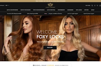 design online hair extensions store hair extension shopify store hair website