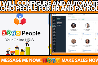 configure and automate zoho people for HR and payroll