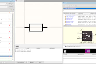 creat pcb component or library in altium or kicad or eagle