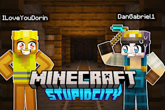 make simple thumbnails in minecraft