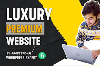 design luxury website in framer or in wix