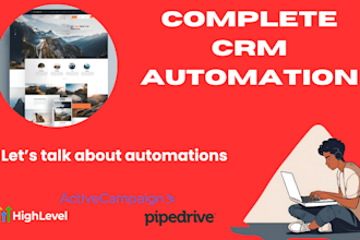 build automations for your gohighlevel, activecampaign, pipedrive accounts