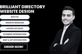 design directory website, brilliant directory website wordpress directory