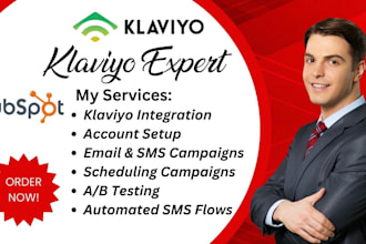 combine email and sms campaigns, create automated sms flows on klaviyo