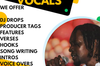 jamaican male dj drops and tags