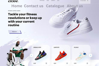 design profitable sneaker shopify store shoe shopify website sneaker website
