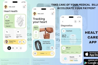 develop booking website doctor app patient app pharmacy app medical app health