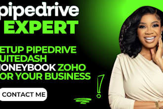 setup pipedrive suitedash honeybook hubspot zoho salesforce for your business