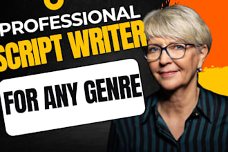 write youtube video script short reels article scriptwriter TV screenplay film