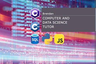 tutor you in computer and data science