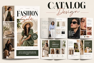 design a product catalog and wholesale line sheet