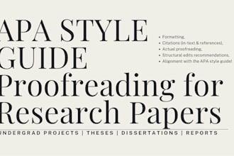 give your apa work a full overhaul