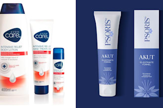 design cosmetic and skincare product label and packaging