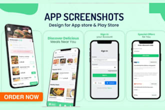 create stunning app screenshots for the app store and play store in 24 hours