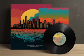 design your custom album cover art or music artwork